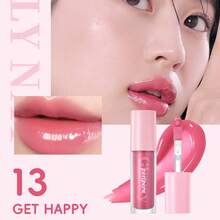 PERIPERA Ink Glasting 玻璃唇釉 #13 Get Happy 1支 4.5ml，亮麗兔粉色 水潤玻璃光澤 不黏膩 春夏活力妝容唇彩 - 013 變開心 - 查看 7