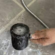 1件裝 男士手持式高壓螺旋花灑頭,圓形按摩淋浴頭,浴室配件 - A - 查看 3