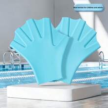 Swimming Fins, Adult And Children Universal Training Paddles, Enhance Swimming Experience, Portable And Easy To Store - Multicolor - View 5