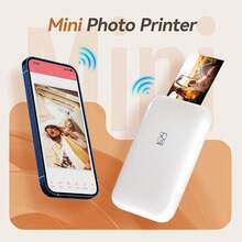 HPRT MT53 Mini Color Photo Printer 313PDI Bluetooth Portable Thermal Printer 2x3 Inch Self-Adhesive Photo Paper Printer - Multicolor - View 4