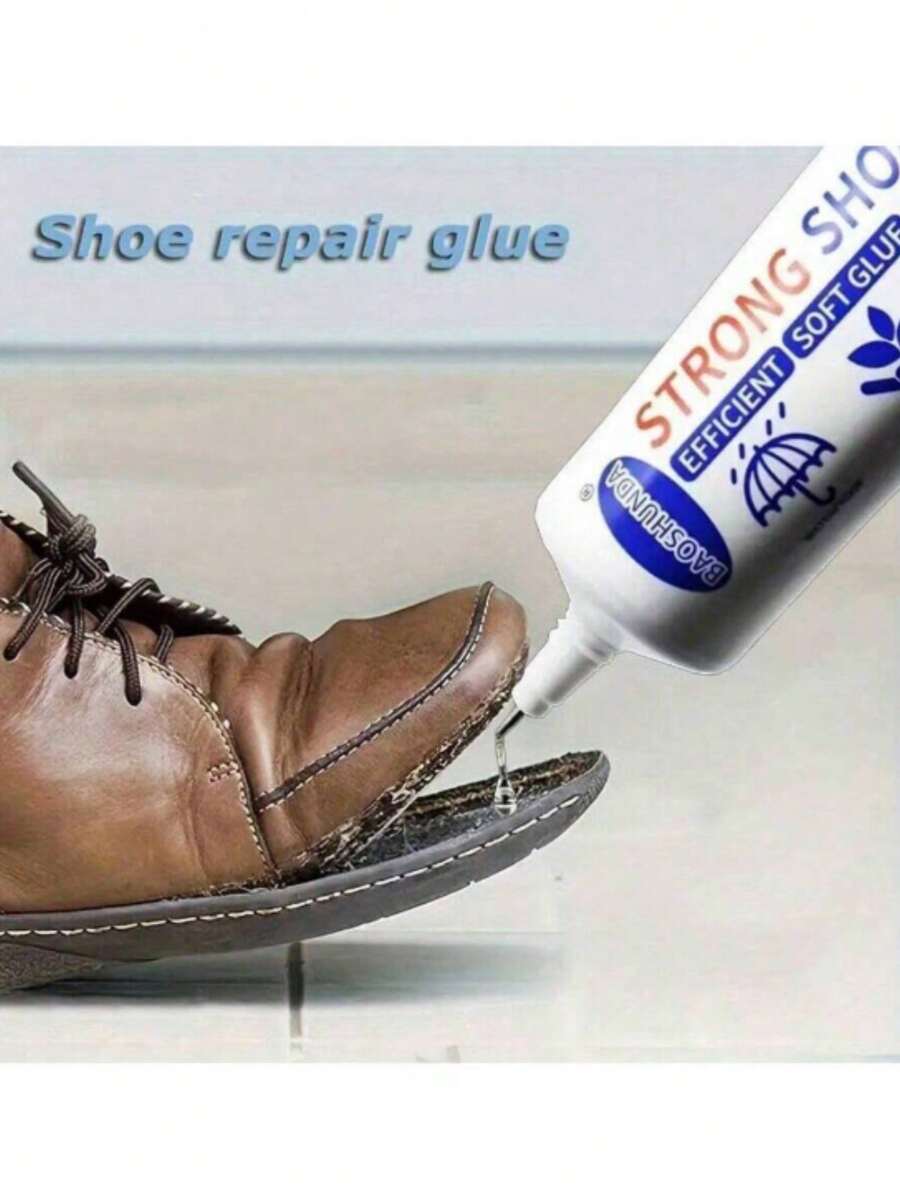 JAYSUING Quick-Drying Shoe Repair Glue | Universal Leather And Fabric Adhesive | Repairs Cracked Soles, Multi-Purpose Adhesive (60ml)(New And Old Styles Sent Randomly) - A - View 1