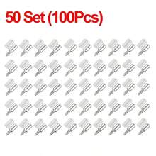 100/10PCS Self Tapping Screw Layer Plate Holder Wardrobe Septum Brackets Fixed Screw Shelf Support Pegs With Non-Slip Sleeve - One-piece Self-tapping Screw - View 10