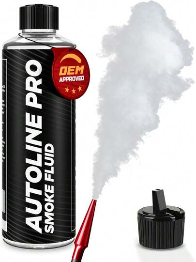 AutoLine Pro Automotive Best Ranked Clean &Amp; High-Density Smoke Fluid Solution For Smoke Machines (EVAP, Vacuum, And More) [Not For Ventus]