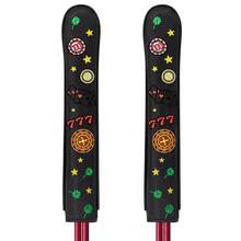 1PC Black 777 Poker Embroidery Golf Directional Head Cover, Sturdy Fashion Stick Protector - Multicolor - View 7