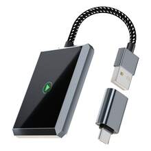 Wired To Wireless CarPlay Box Dual Interface USB-A/Type-C Car Adapter Supports Android Auto Plug And Play Low Latency Lossless Original Car Upgrade - A - View 7