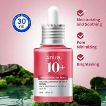 ANUA 10% 菸鹼醯胺 + 4% TXA 亮白精華液 1 瓶 30ml，抗暗沉、抗泛黃、提亮、多重修復成分，淡化痘疤，適合黃色與深色膚色，早晚日常護理 - 新10%菸鹼醯胺 4%TXA 美白精華 30ml - 查看 6