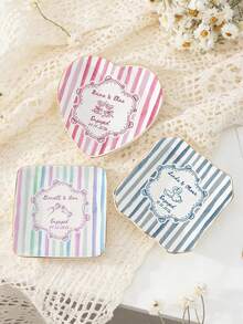Personalized Photo Jewelry Dish, Best Friend Trinket Tray, Best Friend Ring Dish, Gift For Best Friend, Bridesmaid Invitation, Gift For Mom, Customized Photo Groom's Mother Jewelry Dish, Bride's Mother Jewelry Tray, Customized Jewelry Tray For Mom, Wedding Favor For Mom - White - View 4