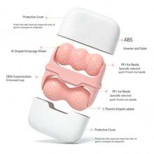 2-In-1 ICE ROLLER Home Use, Dual-Head Cold Therapy Gel Beauty Massage Skin Care Device, Portable Ice Roller For Face And Body, Revitalizes Skin, Firm, Lift And Shape - Multicolor - View 8