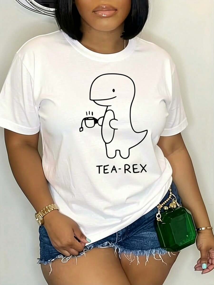 Women T-Shirts - 白色 - 查看 1