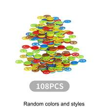 108/168pcs Kids Stacking Blocks Balance Building Toy, Balance Tree Desktop Fun Toy, Focus And Thinking Training, Enhanced Interactivity - Multicolor - View 14