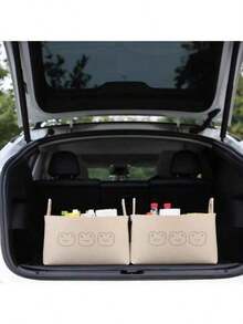 2pcs Car Trunk Organizer Storage Box, Felt Material With Handle, Foldable Multi-Functional Car Storage Box, Suitable For Cars, Vehicles, SUVs, Trucks - A - View 11