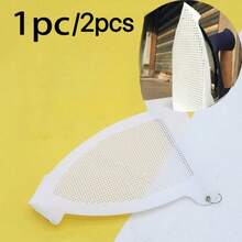 2pcs Silicone Iron Protective Cover, High Temperature Ironing Board Net Insulation Pad, Protective Clothing & Home Accessories, Anti-Stick Iron Protector Cover, Polyester Fabric, Suitable For Home And Garment Factory, Fashionable Iron Cover Material - Multicolor - View 2