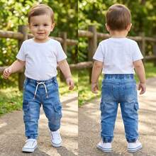Baby Boys Denim - 藍色 - 查看 2