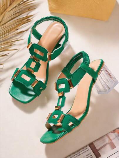 Sandal Hak Tinggi Elegan untuk Remaja Wanita, Pilihan Sepanjang Tahun - Sandal Hak Tinggi Dasar