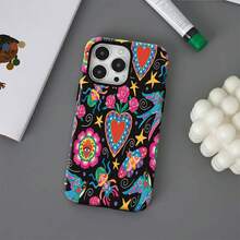 Funda para teléfono con diseño floral y animal colorido – Compatible con Samsung S26/S25/S24/S23/S22/S21,  17,  16 Pro Max,  15 Pro Max,  13,  12 y otros modelos. Fabricada con material TPU suave, es resistente a golpes, caídas y resbaladiza; resistente a huellas dactilares, a la decoloración y duradera. Una opción vibrante para regalar a familiares, amigos y seres queridos, o como un elegante accesorio para el día a día. - Multicolor - Ver 5