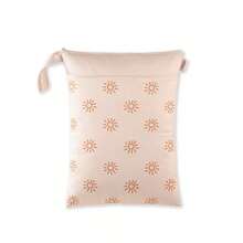 1pc Vintage Print Beach Vacation Waterproof Storage Bag - Beige - View 7