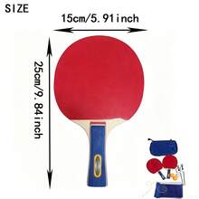 1pc Table Tennis Fitness Training Set, Back To School Gift, School, Club & Beginner, Competition & Practice Dual-Use Table, Sports Leisure & Game Equipment, Includes Storage Bag - Multicolor - View 6