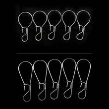 1pc Stainless Steel Fish Lock, Single-Buckle Live Fish Clip, Fishing Gear Accessory, Suitable For Boat Fishing, Sea Fishing And Angling Products - Multicolor - View 3