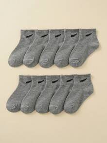 12 Paar/10 Paar Kindersocken Babysocken langanhaltend verschleißfest bequeme Socken - Verschiedenfarbig - Übersicht 5