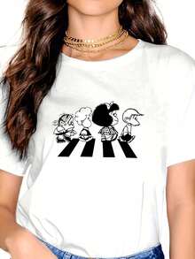 Women T-Shirts - White - View 1