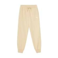 Puma Men's Simple Versatile Knit Jogger Sweatpants With Cuffed Hem, Spring/Autumn, 67722183 - Roasted Almond - View 1