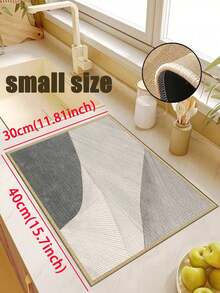 1 pieza Alfombra de goma suave con patrón de rayas de colores, absorbente y fácil de limpiar, adecuada para cocina, baño y otras áreas, uso en todas las estaciones, adecuada para varias festividades - Multicolor - Ver 11