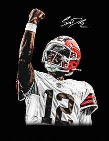 Shedeur Sanders PNG: Design Vintage QB (Download Digitale) - 1 - Visualizzare 3