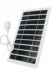 1pc Portable 2W 5V USB Solar Panel Charger, Lightweight Mini Monocrystalline Solar Power Panel For Outdoor Camping Phone Small Electronics - Solar Whiteboard - View 14