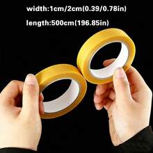 10/5m Strong Adhesive Fabric Tape, No-Cut Multi-Purpose Seamless Hem Alteration Tape, Suitable For Fabric Clothing, No-Sew Self-Adhesive Fixing Patch - Multicolor - View 5
