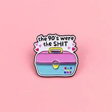Épingles et broches en émail pour revers, badges pour sacs à dos et sacs, décoration cool, cadeau pour amis - Multicolore - Voir 2