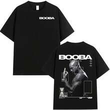Rapper Booba Nero Nemesis Album T-Shirts Men Women Retro Gothic Hip Hop Short Sleeve T-Shirts Man 100% Cotton T-Shirt Streetwear - CMTpxyy867 - View 1