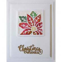 Christmas-Themed Blessing Art Words Metal Cutting Dies Suitable For Holiday Gift Decoration Cards, For Handmade Cards, Photo Albums, Scrapbook Decorations, Template Art Decoration - Metal Cutting Dies - View 10