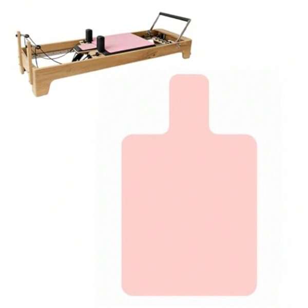 Cubierta de alfombra antideslizante para reformador de Pilates, alfombra de cubierta de reformador de Pilates de 0.8 mm de grosor, alfombras de Pilates para reformador, alfombra de ejercicio de felpa para entrenamiento de Pilates y yoga 39 X 24