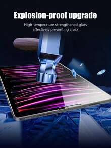 3pcs Screen Protector, Compatible With IPad 5/6/7/8/9 Generation 10.2/10.5 Inch, Air 1/2/3/4/5 Generation 10.9 Inch, Mini 1/2/3/4/5/6 Generation, Pro 11 Inch, 9.7 Inch Models (A16/10 Generation), Tempered Glass, Transparent, Compatible With IPad Series, Birthday/Gift For Family And Friends, Compatible With IPad Screen Protector, Compatible With IPad Accessories - 3PCS - View 5