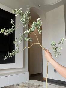 92/54cm 人造植物，人造尤加利枝葉，人造花，適用於婚禮裝飾、居家裝飾、節日裝飾、喬遷禮物、生日禮物、客廳裝飾 - 彩色 - 查看 4