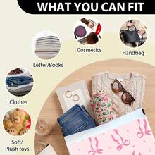 Thickened Polyethylene Mailing & Shipping Bags,Shipping Bag,Multi Purpose Tear-Resistant Mailing Envelopes Suitable For Christmas, Thanksgiving, Valentine's Day Gift Wrapping,Clothing Boutique Supplies,Small Business Self-Sealing Packaging Bags - Bow - View 6