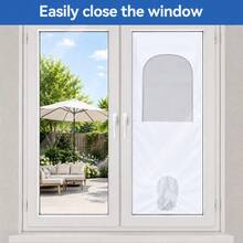 Portable Air Conditioner Window Seal Strip: Tailored For Your Windows - White - View 5