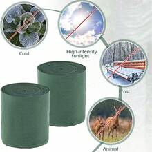 Tree Wrap Fabric Tree Trunk Frost Protection Cloth Tree Trunk Wrapping Cloth Insulation And Moisture Retention Tape Thermal Insulation Fabric Garden Landscaping Warmth Cloth - A - View 5