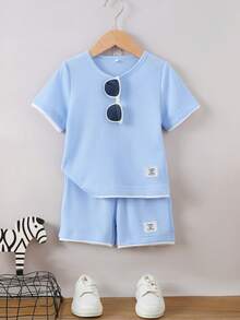 Blue and White