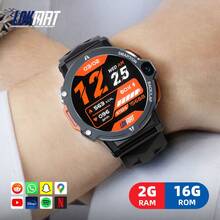 LOKMAT APPLLP 6 PRO Smart Watch Supports 4G, 5G, And Wi-Fi Networks, Features A 1.54-Inch High-Resolution Screen, Dual Cameras, Runs Android, And Allows Users To Download Any Application. - View 3