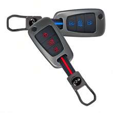 New Zinc Alloy Car Remote Key Cover Flip Case For Kia RIO K2 K5 Sportage Sorento I20 I30 I35 IX20 IX35 Solaris Verna, Soft Silicone Interior Anti-Scratch Full Protection Shell With Precise Cutouts, Easy Installation Auto Interior Key Accessor - A - View 4