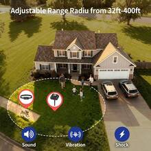 2026 Smart Dog Fence – Rechargeable, Adjustable, AI Stable Signal, 1+ Acre Coverage, Easy Setup - Black - View 3