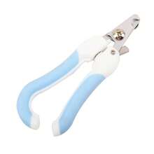 Professional Blue Stainless Steel Pet Nail Clipper Trimmer With Protective Cover, Suitable For Dogs And Cats, Non-Slip Grip, Painless Nail Trimming, Pet Nail Grinder, Manicure Tool, Home Use, Easy To Trim, Claw Care Supplies - A - View 9