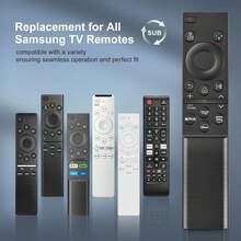 Universal TV Remote Control Replacement, Compatible With All Smart TV Remotes, Suitable For All Smart Curved Frame QLED LED LCD HDTV Series TVs - View 3