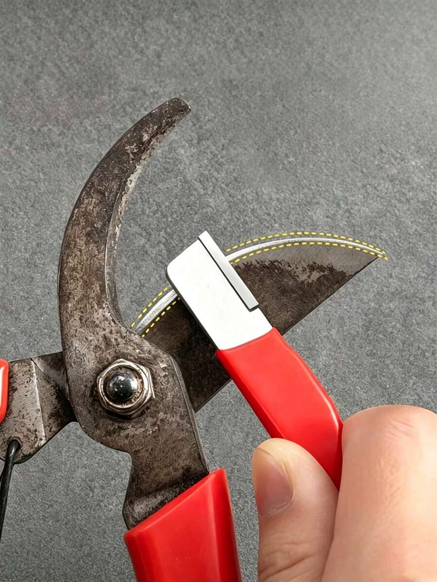 磨刀器 專業廚房磨刀石 鑽石磨刀工具 花園剪刀磨刀石 便攜式戶外磨刀石 多功能多種刀刃磨利工具