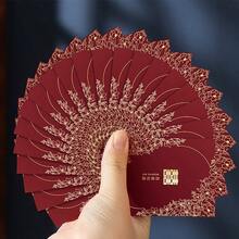 10/20/30個迷你紅包，金色中文字設計－適合婚禮、新年慶祝與禮物，完美用於裝飾與祝福，婚禮文具 | 優雅信封設計 | 紙信封，婚禮禮物 - 多色 - 查看 5