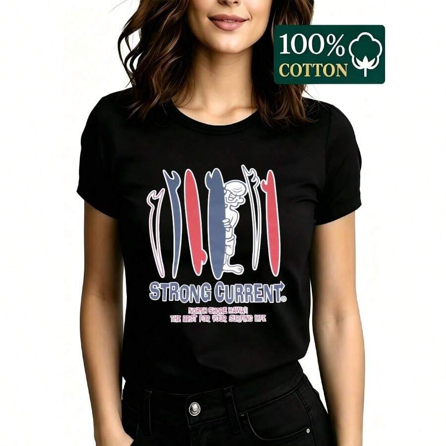 Women T-Shirts - 黑色 - 查看 1