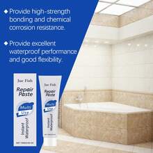 Glass Glue Waterproof Repair Adhesive Grout Sealant Multi-Purpose Transparent White Glass Glue - A - View 5