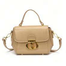 Summer New Fashion Shoulder Bag, Casual And  Bag 2026, Textured Niche Small Square Women's Bag - 棕色 - 查看 8