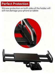 汽車頭枕平板電腦支架，可調節後座手機架，兒童旅行娛樂支架，嬰兒公路旅行配件 - 彩色 - 查看 9